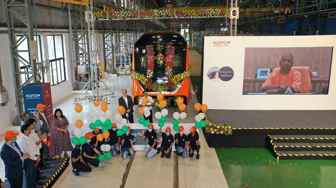 Kanpur Metro, Alstom, Agra Metro Trainset, Make in India, Agra-Kanpur metro project, Yogi Adityanath