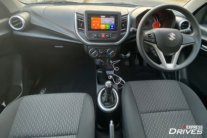 2021 Maruti Suzuki Celerio dashboard