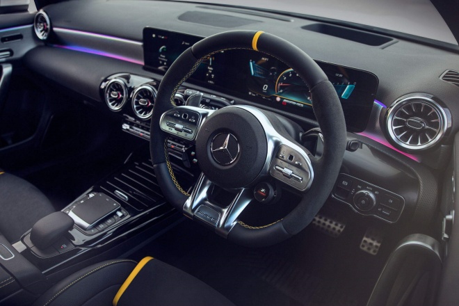 mercedes amg a45 interior